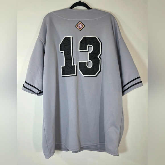NLBM NEGRO LEAGUE BASEBALL NEW YORK BLACK YANKEES JERSEY. - Picture 2 of 6